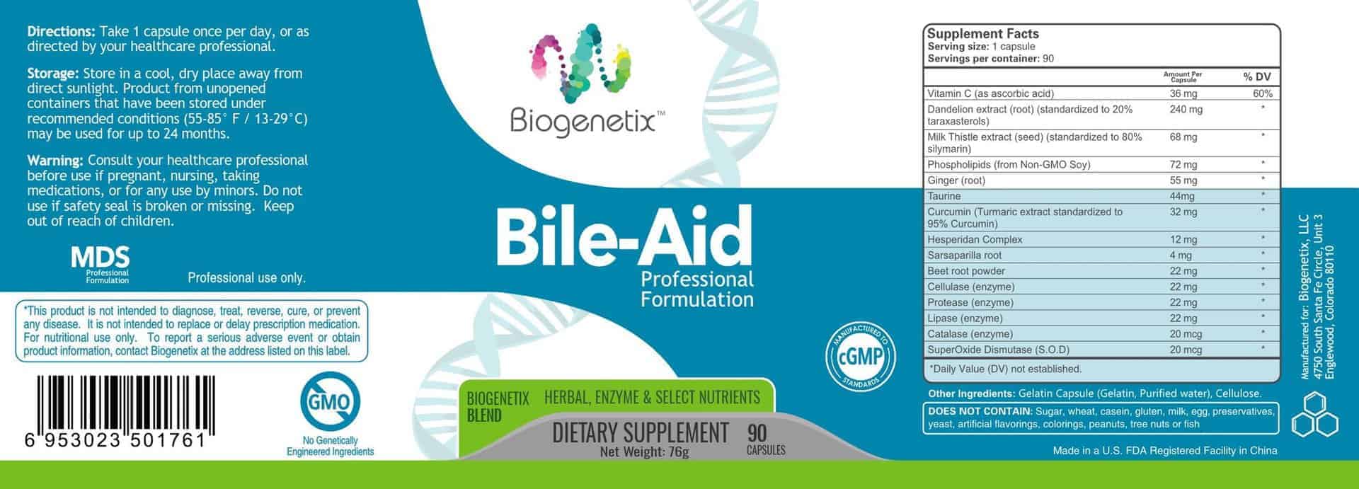 BILE AID FAQ