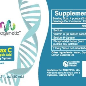 BioG-Max C w/R-Lipoic Acid FAQ