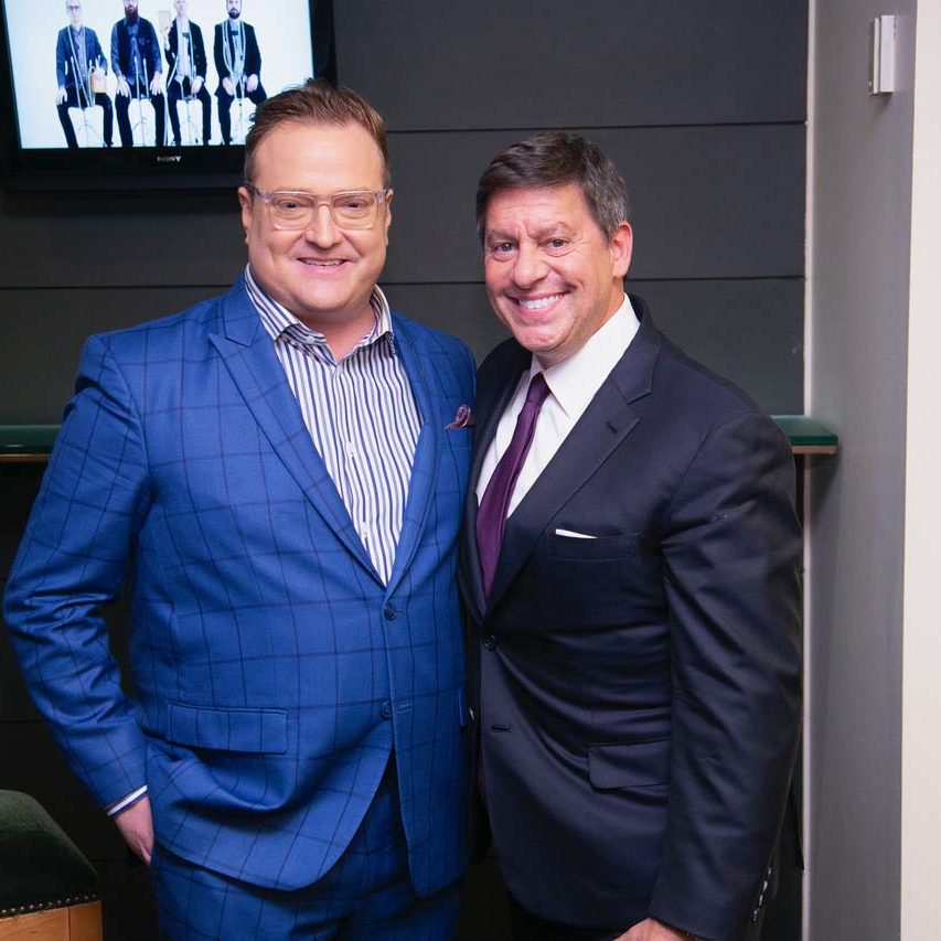 Dr. Stephen Wander with Dylan Howard