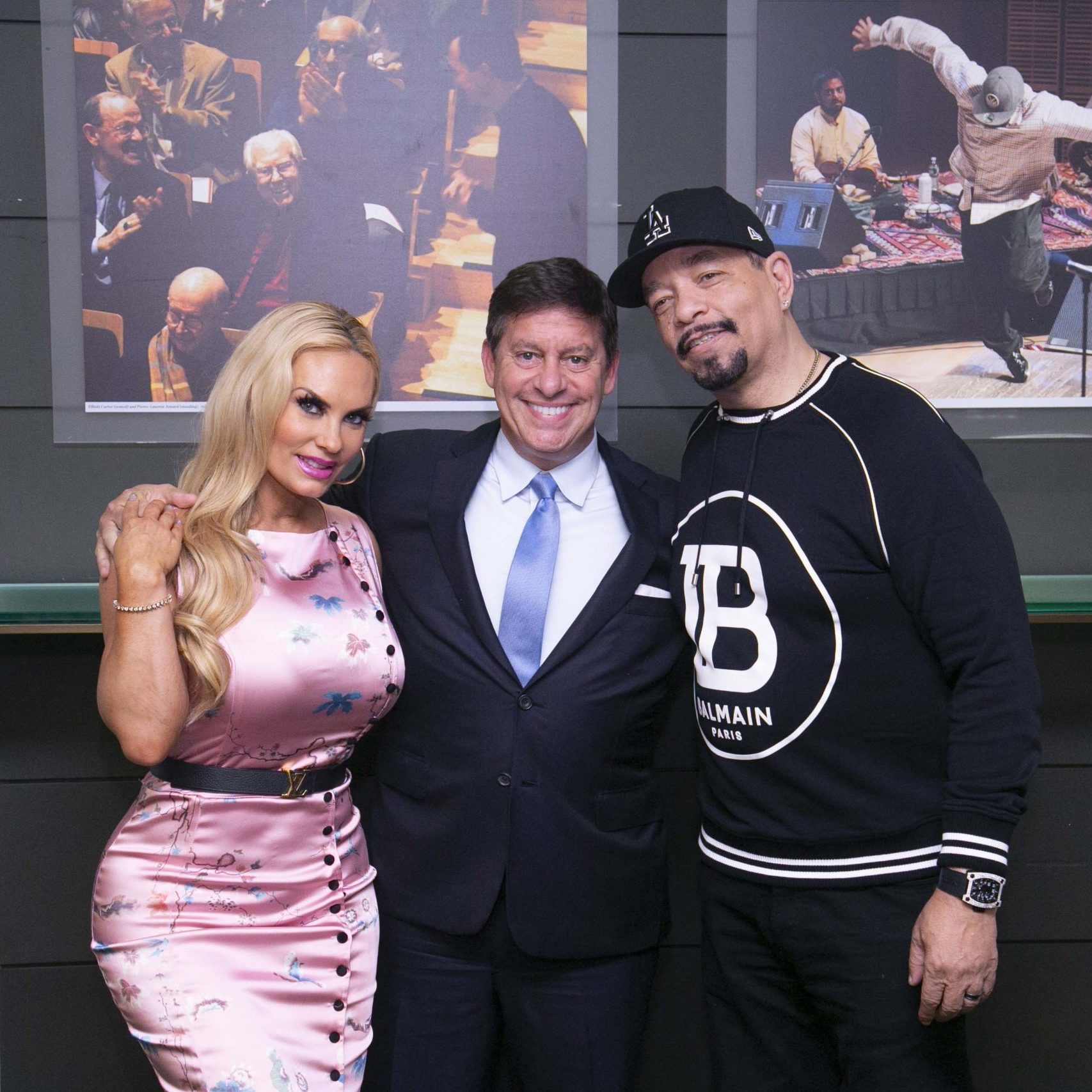 Dr. Stephen Wander with Ice T and Coco